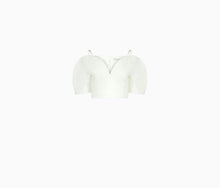 画像をギャラリービューアに読み込む, HEART NECKLINE TOP