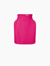 Cargar imagen en el visor de la galería, TAFFETA HIGH-WAISTED MINI SKIRT IN PINK - Nina Ricci