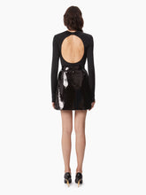 Charger l'image dans la galerie, SEQUIN MINI SKIRT IN BLACK - Nina Ricci