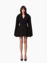 Cargar imagen en el visor de la galería, CINCHED WAIST COAT IN WOOL - NINA RICCI