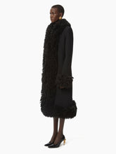 Load image into Gallery viewer, LONG COAT IN WOOL IN BLACK - Nina Ricci
