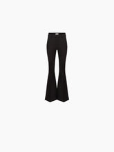 Charger l'image dans la galerie, WOOL FLARED TAILORED PANTS IN BLACK - Nina Ricci