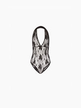 Load image into Gallery viewer, LACE BODYSUIT IN BLACK - Nina Ricci