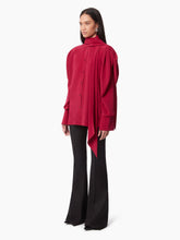 Load image into Gallery viewer, PUSSY-BOW SHIRT IN PINK - Nina Ricci