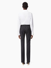 Cargar imagen en el visor de la galería, COTTON SHIRT WITH BIB IN WHITE - Nina Ricci