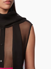 Charger l'image dans la galerie, SLEEVELESS PUSSY-BOW SHIRT - Nina Ricci