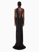 Cargar imagen en el visor de la galería, DRAPED HALTER DRESS - NINA RICCI