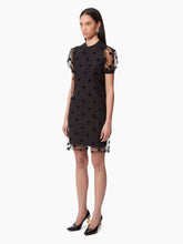 Cargar imagen en el visor de la galería, MINI TULLE DRESS WITH POLKA DOTS IN BLACK - Nina Ricci