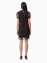 Cargar imagen en el visor de la galería, MINI TULLE DRESS WITH POLKA DOTS IN BLACK - Nina Ricci