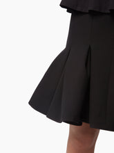 Cargar imagen en el visor de la galería, WOOL PEPLUM MIDI SKIRT IN BLACK - Nina Ricci
