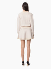 Cargar imagen en el visor de la galería, MOHAIR V-NECK CARDIGAN IN BEIGE - Nina Ricci