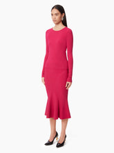 Charger l'image dans la galerie, LONG MERMAID SKIRT WITH CUTLINES IN PINK - Nina Ricci