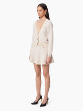 Load image into Gallery viewer, MOHAIR MINI FLARED SKIRT IN BEIGE - Nina Ricci