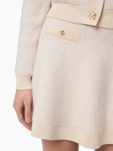 Load image into Gallery viewer, MOHAIR MINI FLARED SKIRT IN BEIGE - Nina Ricci