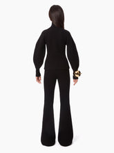 Cargar imagen en el visor de la galería, COCOON SLEEVE TURTLENECK SWEATER IN BLACK - Nina Ricci