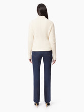 Load image into Gallery viewer, TURTLENECK SWEATER IN TWISTED WOOL IN BEIGE - Nina Ricci