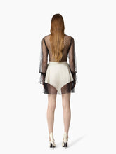 Load image into Gallery viewer, Cream Mini Satin Skirt