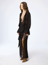 Cargar imagen en el visor de la galería, Long Velvet Skirt (natural)