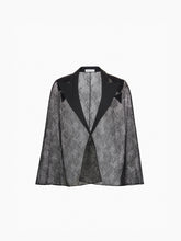 Cargar imagen en el visor de la galería, Lace Blazer-Inspired Cape