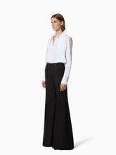 Cargar imagen en el visor de la galería, Black Flared Wool Pants