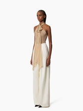Cargar imagen en el visor de la galería, White Large Draped Pants