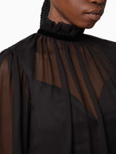 Load image into Gallery viewer, Crinkled Silk Midi Dress