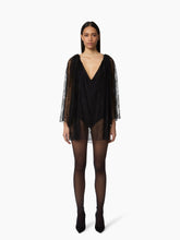 Load image into Gallery viewer, Lace Cape Bodysuit