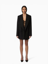 Cargar imagen en el visor de la galería, Black Oversized Tailored Blazer