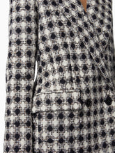 Load image into Gallery viewer, Double-Breasted Tweed Blazer
