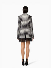 Load image into Gallery viewer, Double-Breasted Tweed Blazer