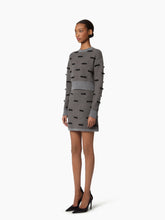Charger l'image dans la galerie, Grey Mini Knit Skirt