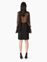 Load image into Gallery viewer, SATIN LAVALIERE SHIRT - Nina Ricci