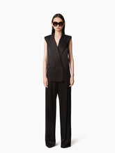 Cargar imagen en el visor de la galería, DOUBLE-BREASTED SLEEVELESS JACKET - Nina Ricci