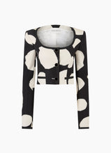 Cargar imagen en el visor de la galería, SHORT JACKET WITH ROUND NECKLINE - Nina Ricci