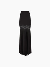 Cargar imagen en el visor de la galería, MERMAID SKIRT WITH LACE INSERT - Nina Ricci