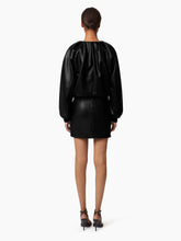 Cargar imagen en el visor de la galería, SHORT BOMBER IN NAPPA LEATHER - Nina Ricci