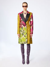 Cargar imagen en el visor de la galería, Patchwork Jacquard Frock Coat