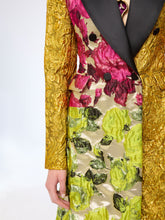 Cargar imagen en el visor de la galería, Patchwork Jacquard Frock Coat