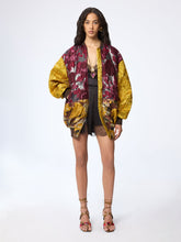 Load image into Gallery viewer, Jacquard Patchwork Bomber