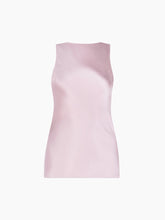 Charger l'image dans la galerie, Mauve Halterneck Drapped Silk Satin Top