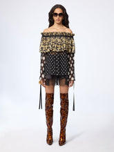 Load image into Gallery viewer, Polka Dot Silk Top