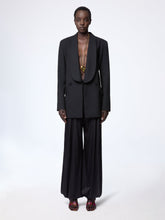Charger l'image dans la galerie, Double-Breasted Wool Gabardine Blazer