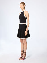 Load image into Gallery viewer, Black Halterneck Knit Top