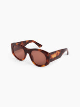 Charger l'image dans la galerie, Full Moon Round Shiny Havana Sunglasses