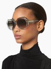 画像をギャラリービューアに読み込む, GROS-GRAIN OVERSIZE SUNGLASSES