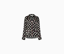 Load image into Gallery viewer, SATIN POLKA-DOT PYJAMA SHIRT
