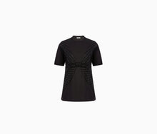 Load image into Gallery viewer, T-SHIRT WITH POLKA DOT BOW

