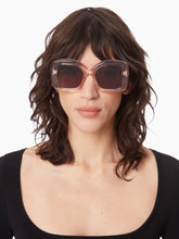 Charger l'image dans la galerie, Full Moon Oversize Shiny Transparent Sunglasses
