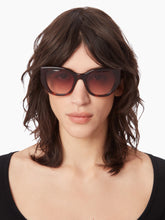 Load image into Gallery viewer, Waves Butterfly Shiny Havana Sunglasses
