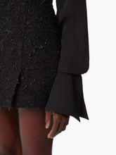Charger l'image dans la galerie, TWEED MINI SKIRT IN BLACK - Nina Ricci
